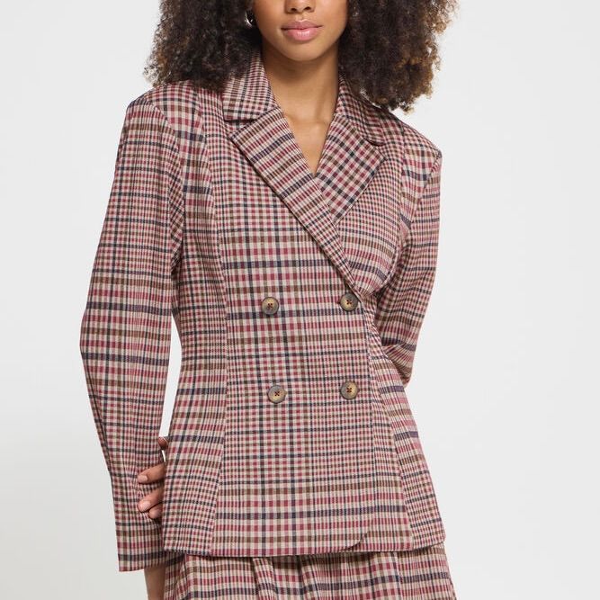 Kate Check Blazer