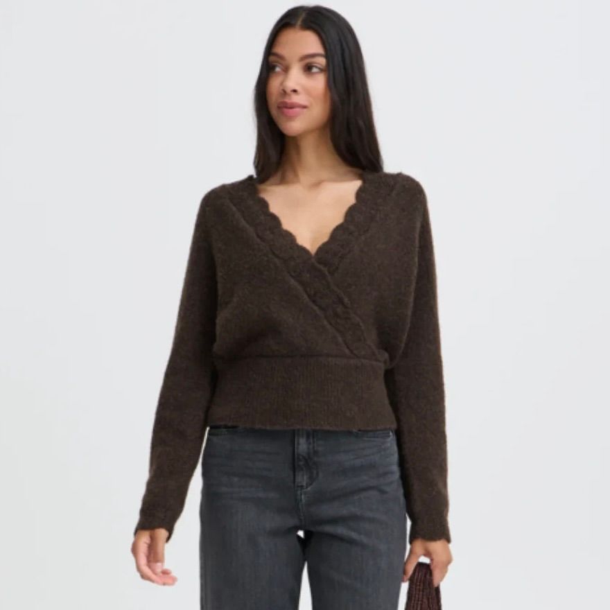 Miel Wrap Sweater