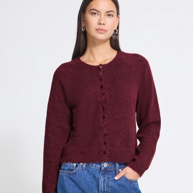 Sage Button Cardigan