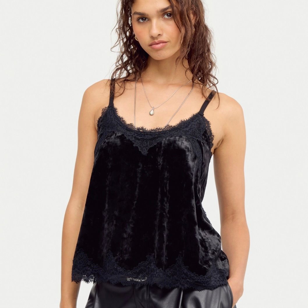 Date Night Ready Velvet Tank