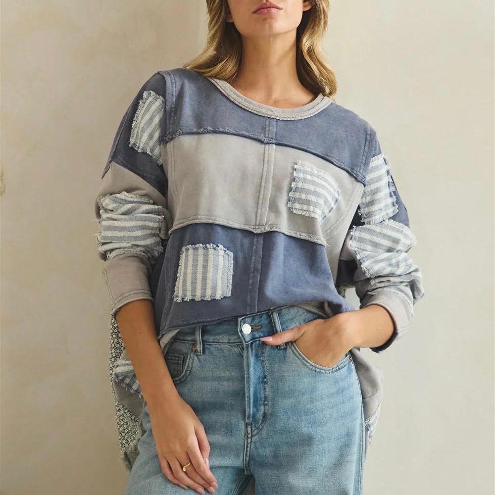Love &amp; Peace Patch Comfy Top