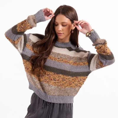 Daffodil Stripe Sweater