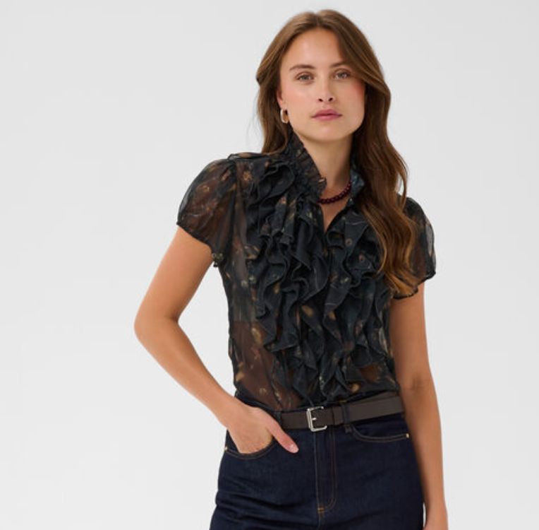 Lilja Crinkle Blouse