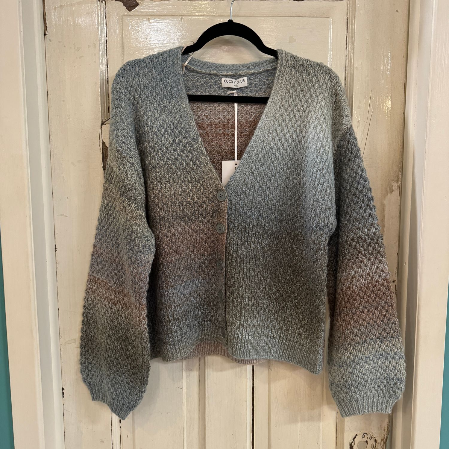 🇨🇦 Ombre Button Front Cardi