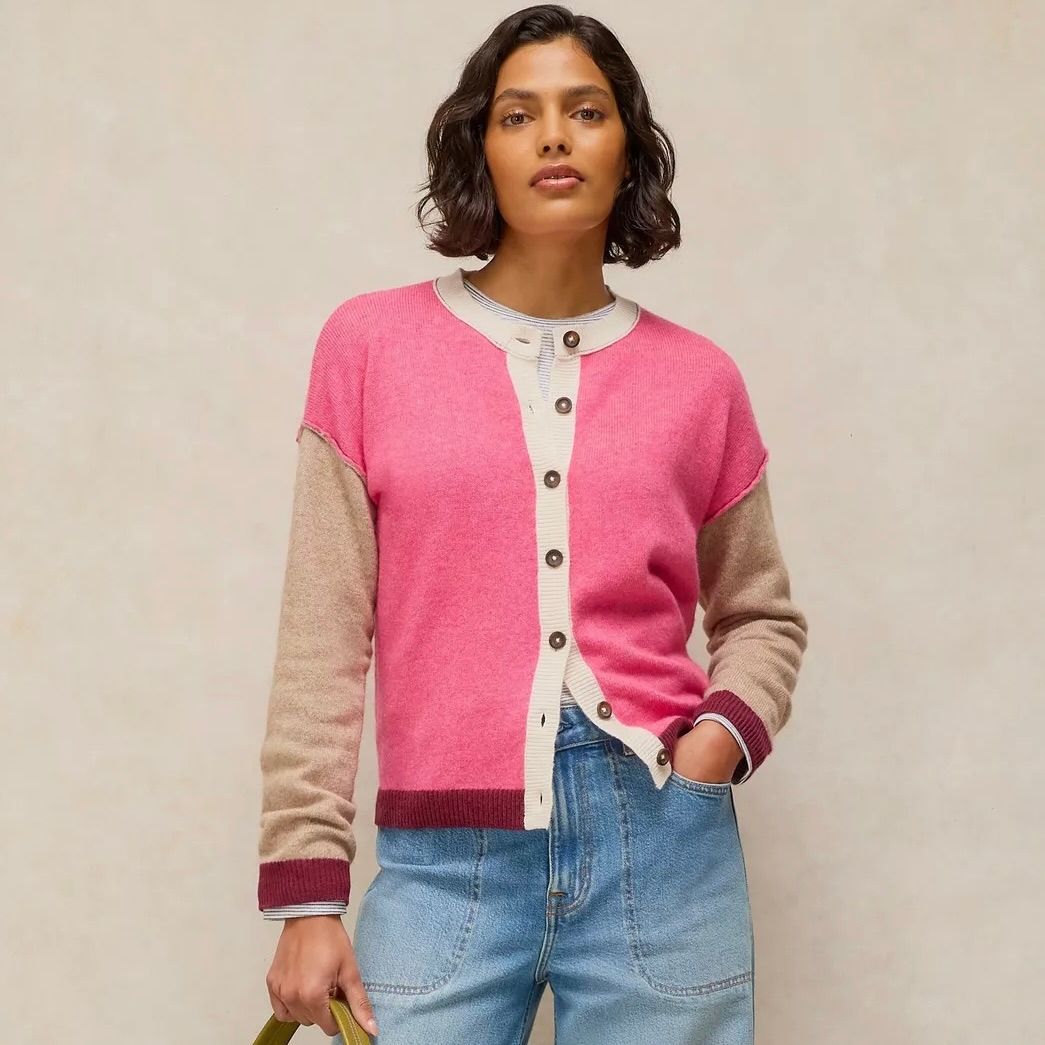 Sansa Colourblock Cardi