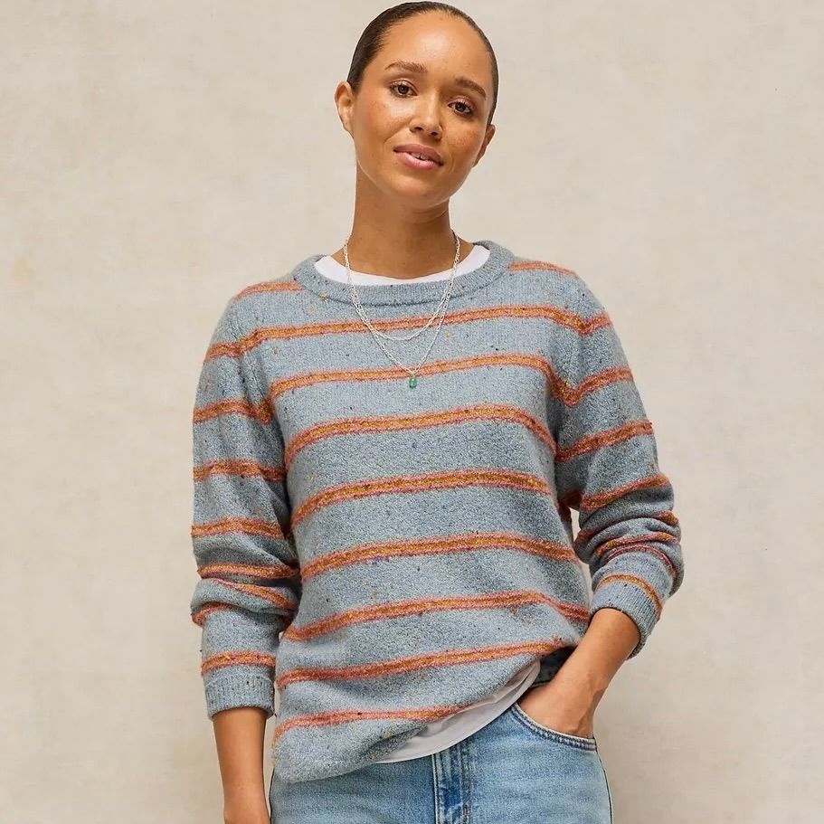 Talia Nep Stripe Sweater