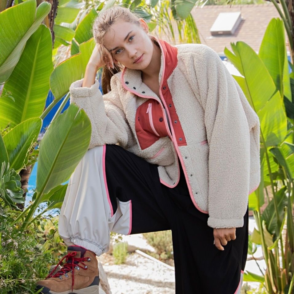 Sherpa Button Up Jacket