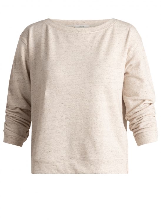 Suri Jersey Ruched Sleeve Shirt