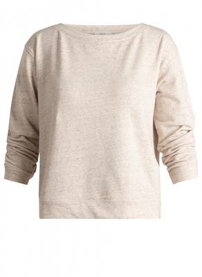 Suri Jersey Ruched Sleeve Shirt