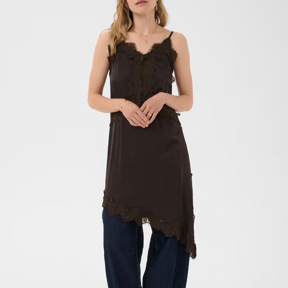 Confir Lace Trim Top