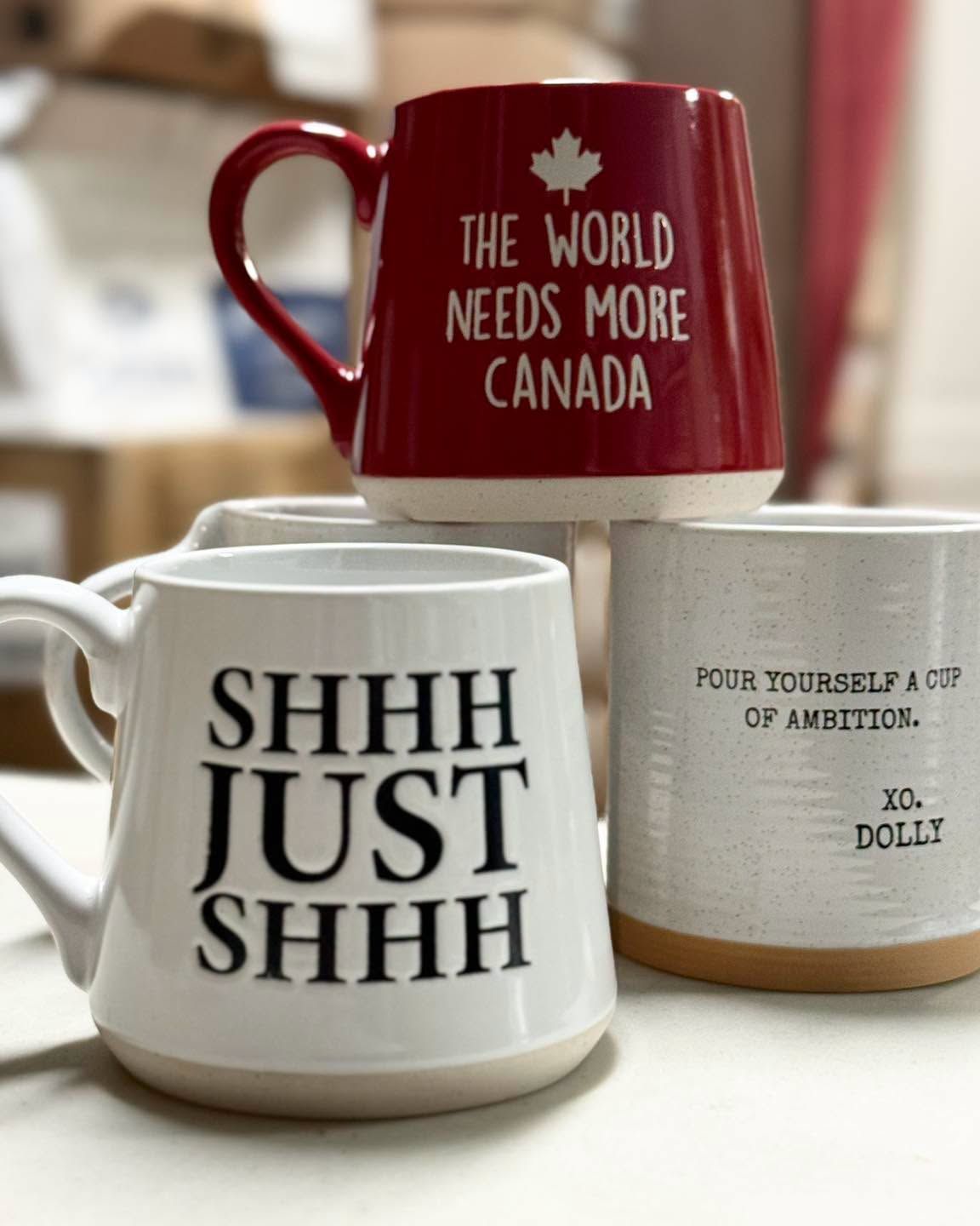🇨🇦 Just Shhh Mug, 16oz