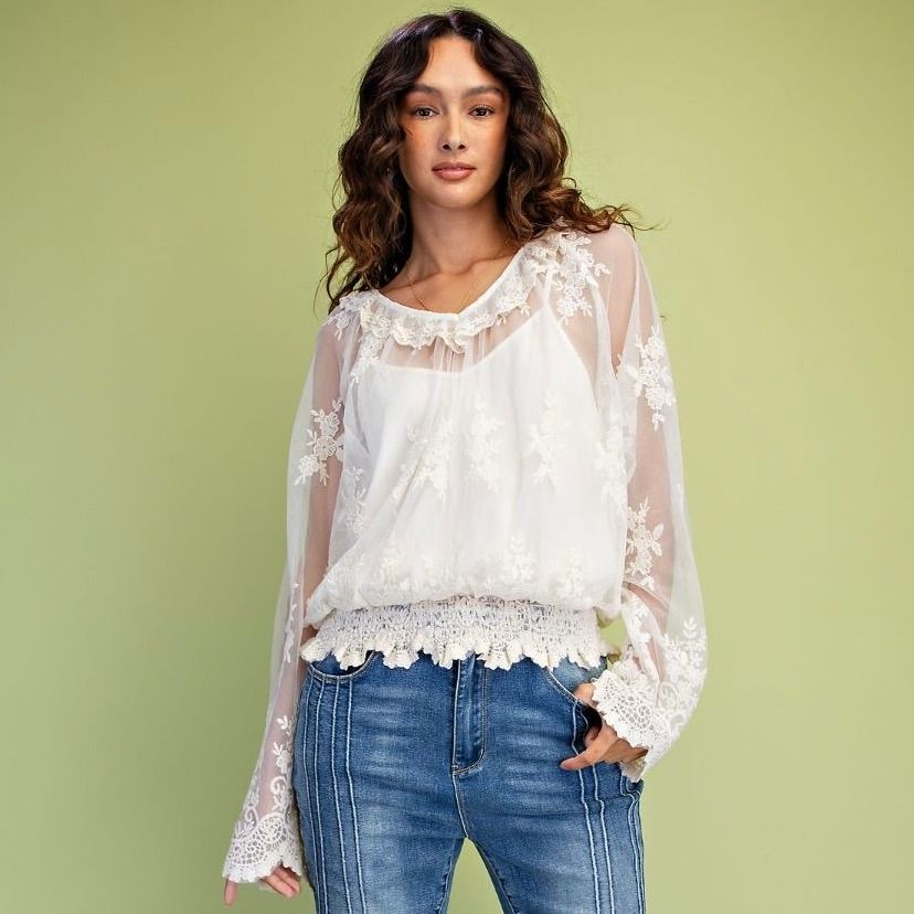 All Over Lace Blouse