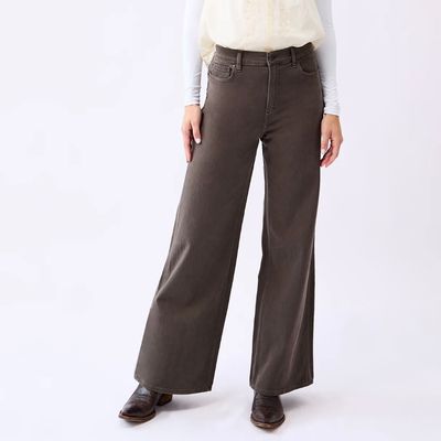 🇨🇦 Lily Wide Leg Autumn, Hi Rise Jean