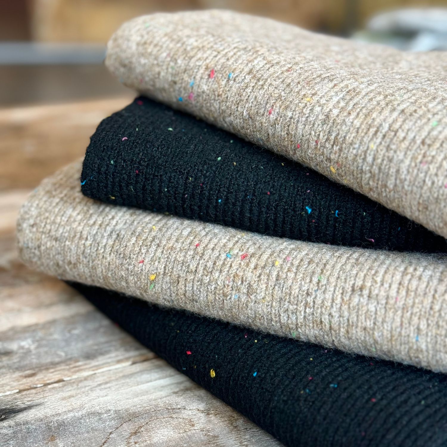 Flecked Knit Scarf (2 colours)
