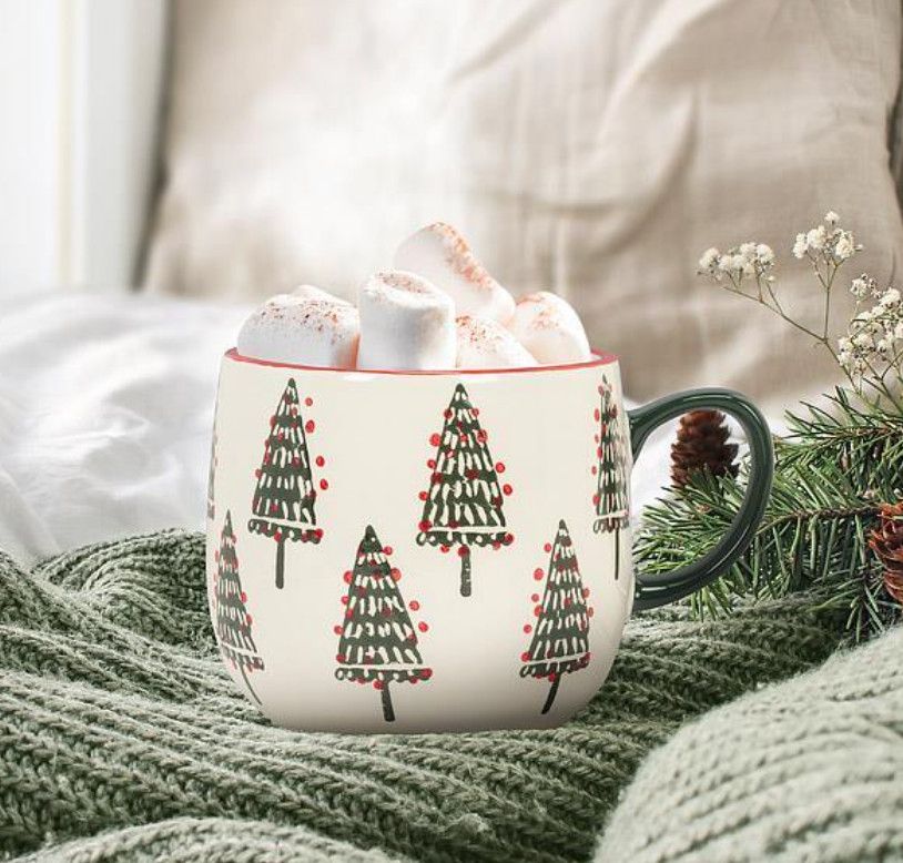 Christmas Tree Rounded Mug
