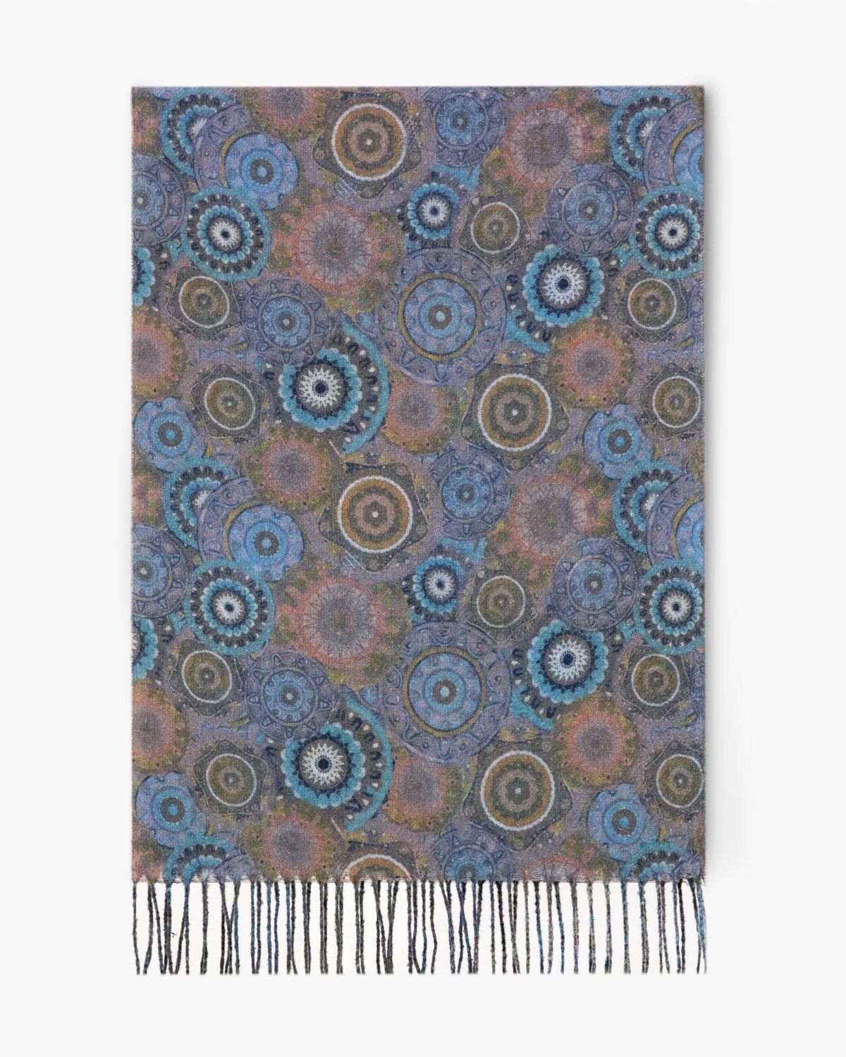 Ornate Circle Bunches Scarf