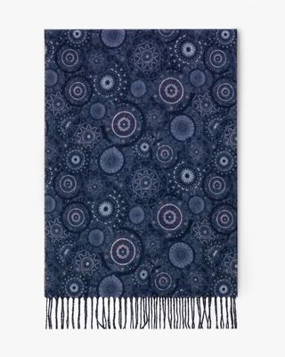 Ornate Circle Bunches Scarf