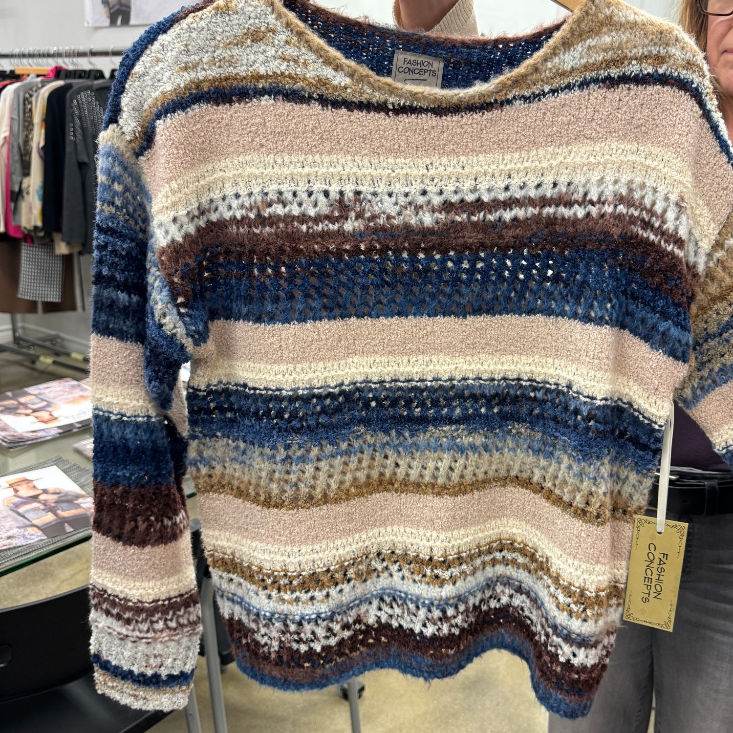 Striped Cozy Sweater