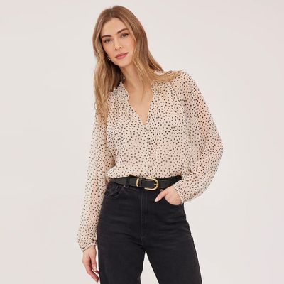 🇨🇦 Annie Polka Dot Blouse