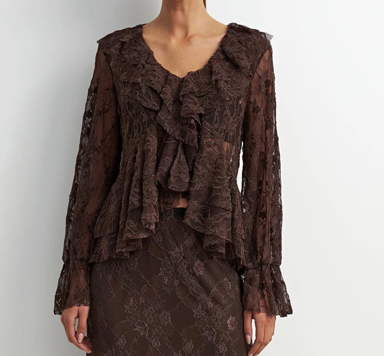 🇨🇦 Vince Lace Blouse