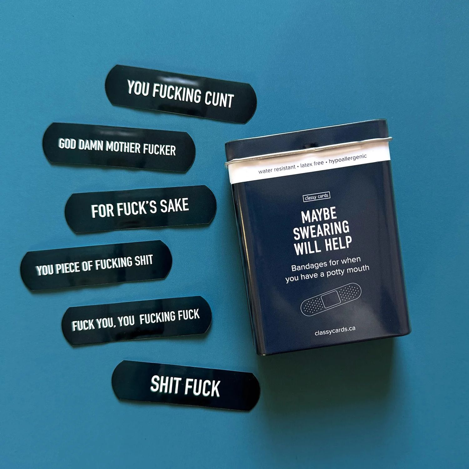 🇨🇦 Maybe Swearing Will Help Bandages