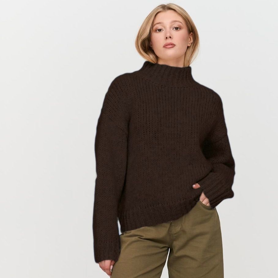 Cozy Funnel Neck Sweater