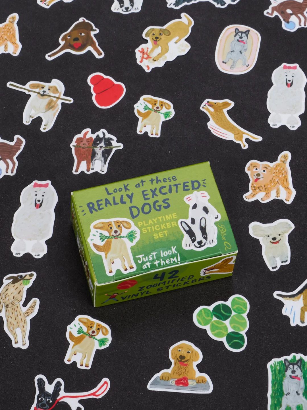 Look At These Really Excited Dogs Sticker Set