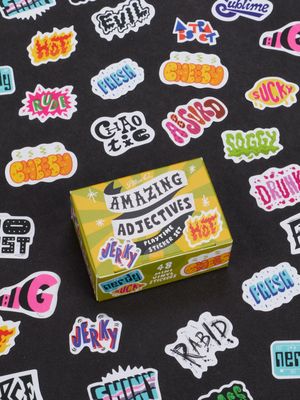 Amazing Adjectives Sticker Set