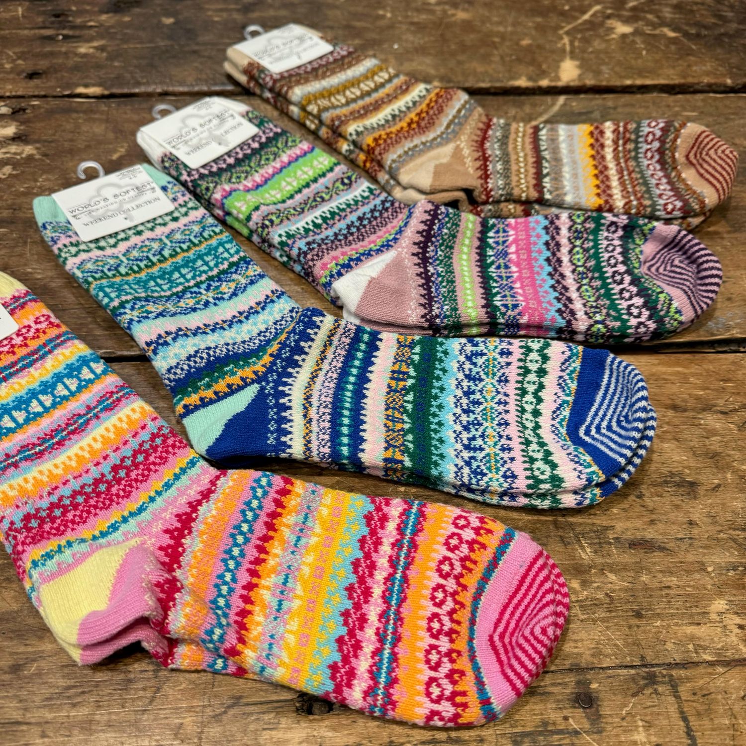 World's Softest Nordic Crew Socks (4 colours)