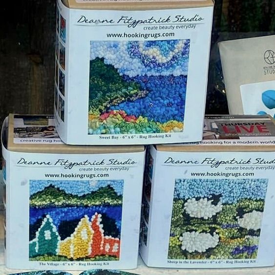 🇨🇦 Beginner Rug Hooking Kits (9 designs)
