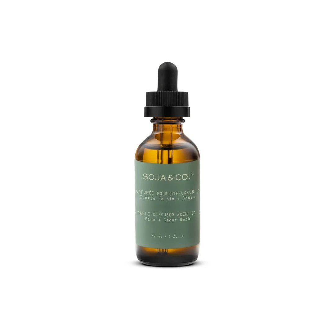 🇨🇦 Portable Diffuser, Refill, Pine + Cedar Bark