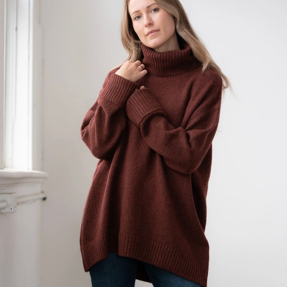 🇨🇦 Dog Walker Chunky Cowl Sweater (4 colours)