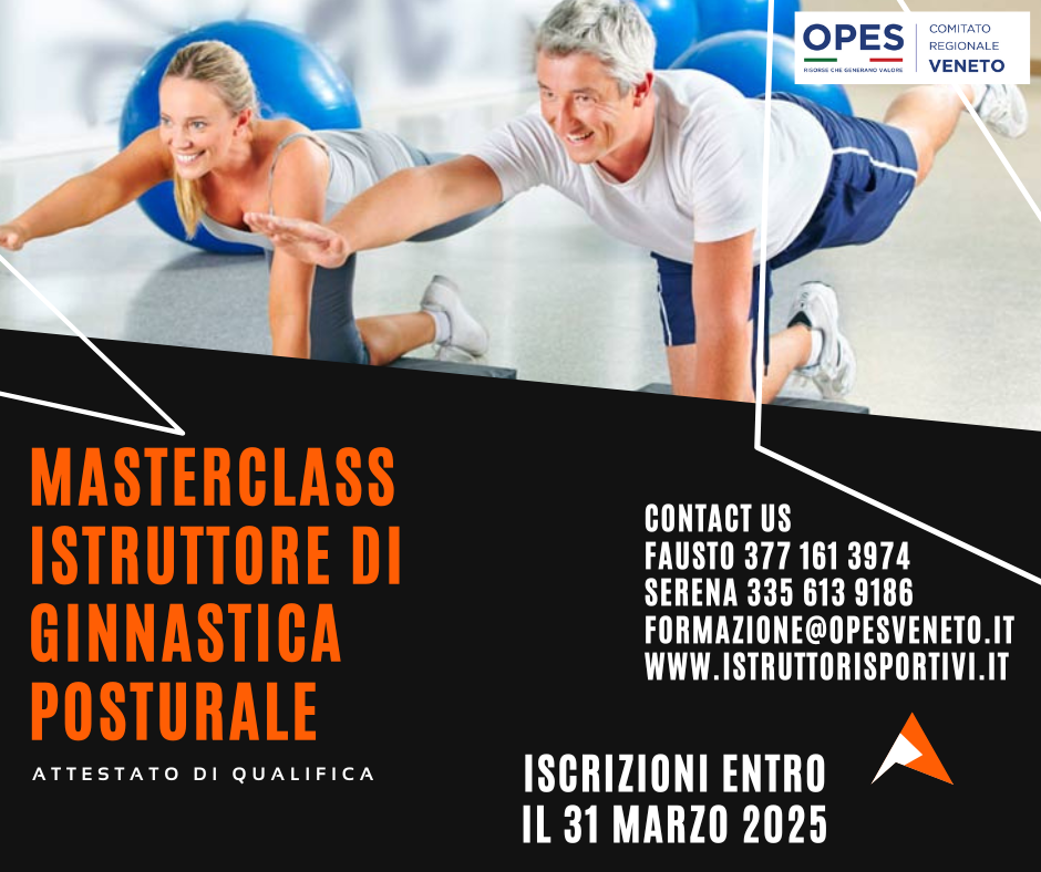 Masterclass Posturale - Pilates - Yoga
