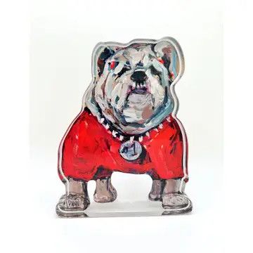 Acrylic Gameday Bulldog