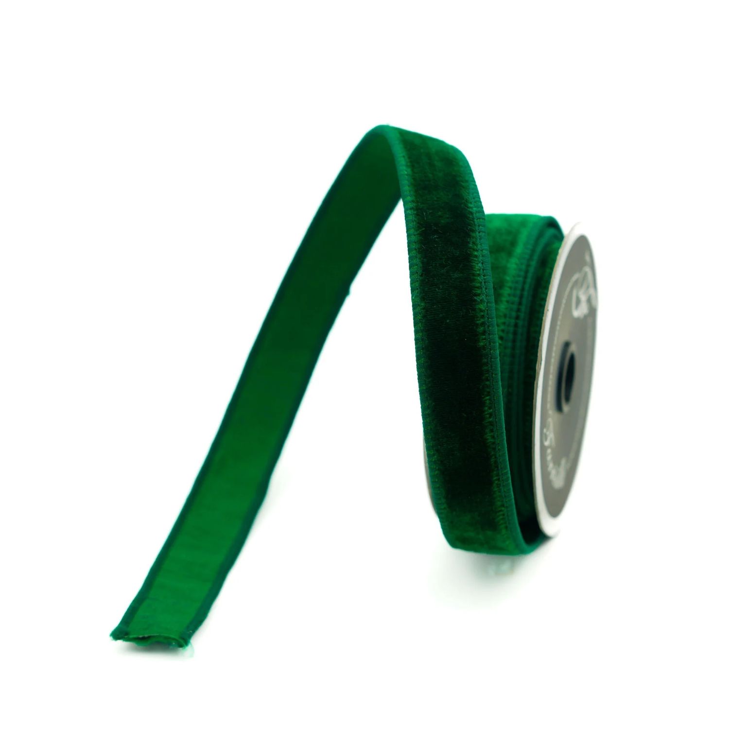 Velvet Ribbon 1"x10yd EMERALD