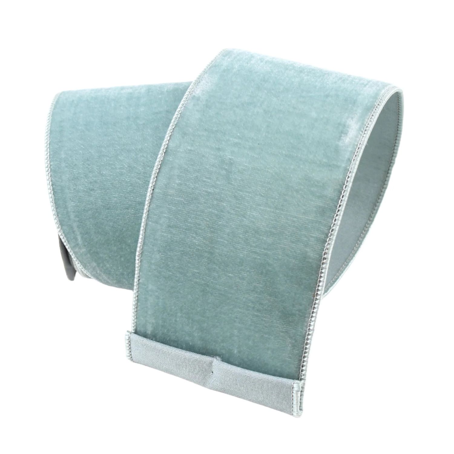 Velvet Ribbon 4"x10yd LIGHT BLUE