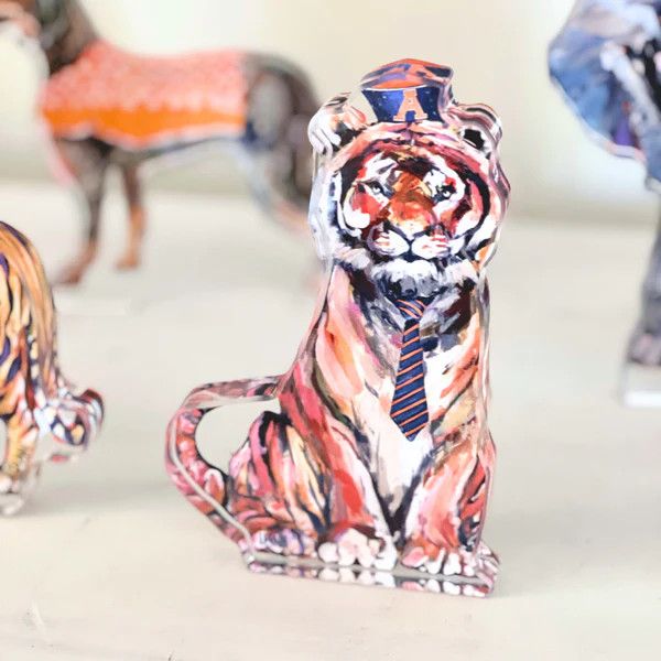 Auburn Tiger Acrylic (large) Lauren Dunn