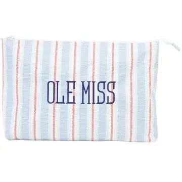 Large Ole Miss Zipper Pouch