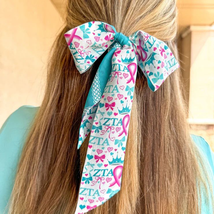 Sorority Silky Scarf ZETA TAU ALPHA