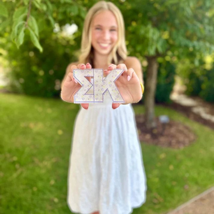 Sigma Kappa Shelf Decor - Acrylic  FPE