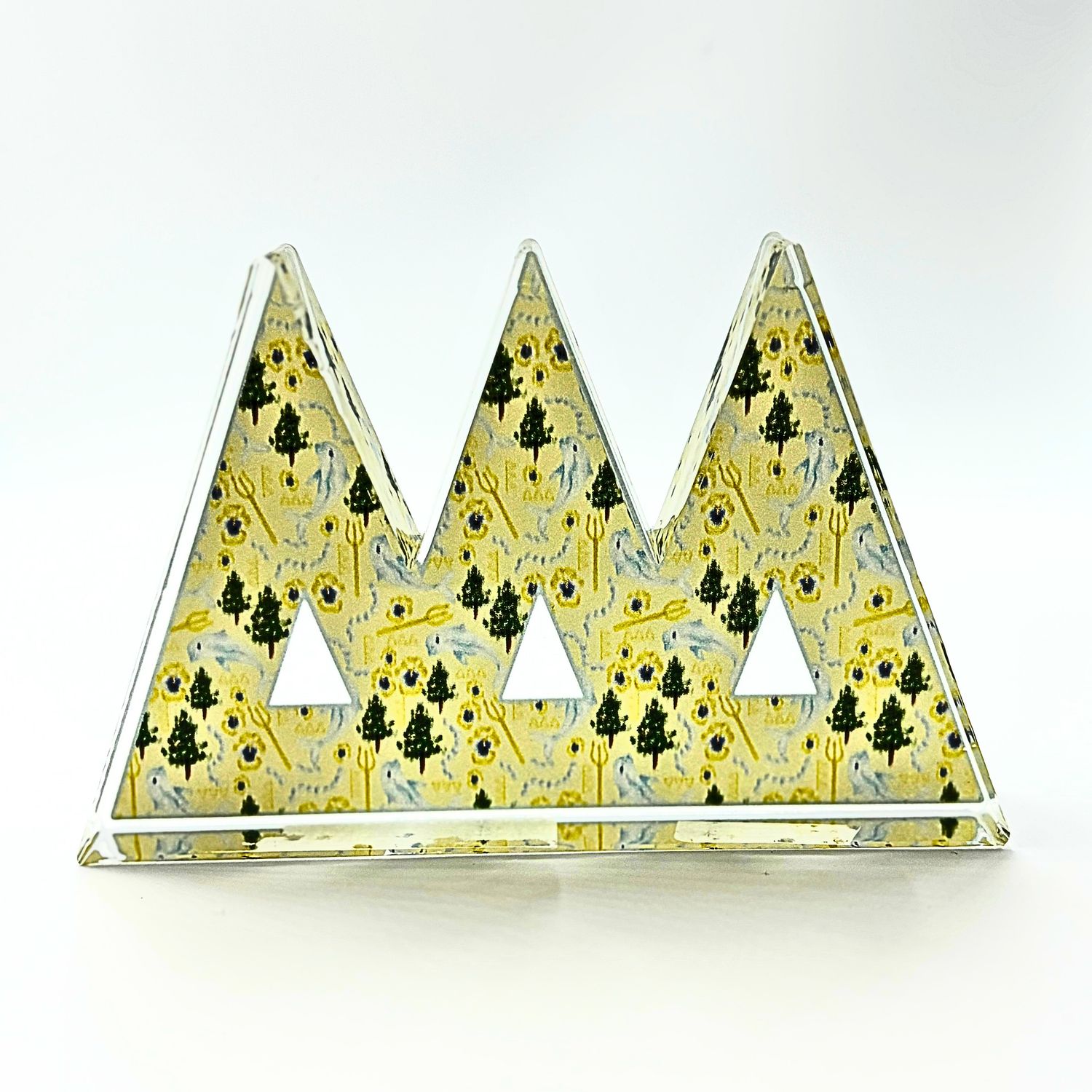 Tri Delta Shelf Decor - Acrylic  FPE