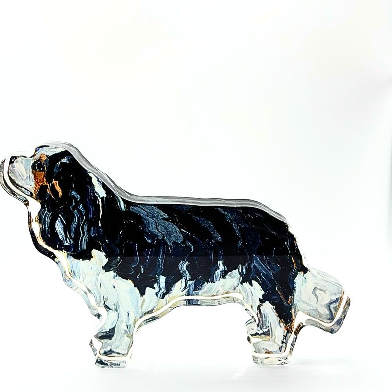 Cavalier King Charles Black Acrylic
