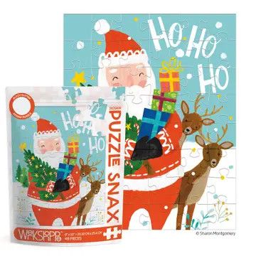 Puzzle-Ho Ho Ho Santa 48 piece