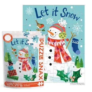 Puzzle-Let It Snow 48 piece