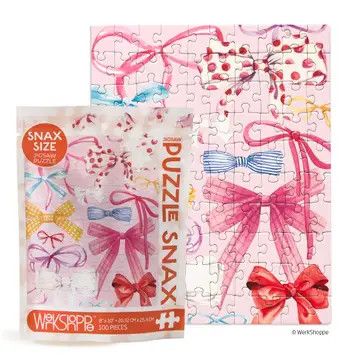 Puzzle-Ribbons &amp; Bows 100 piece