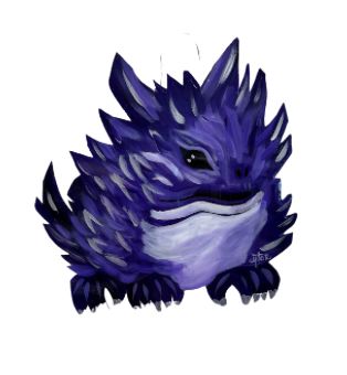 Horned Frog (Door Hanger) Door Du Jour