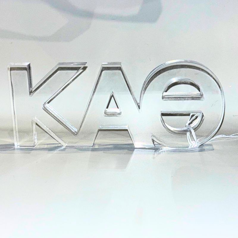 Sorority Shelf Letters KAT (acrylic)