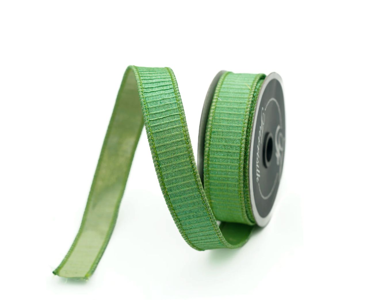 Pleated Metallic Ribbon MINT 1"x10yd