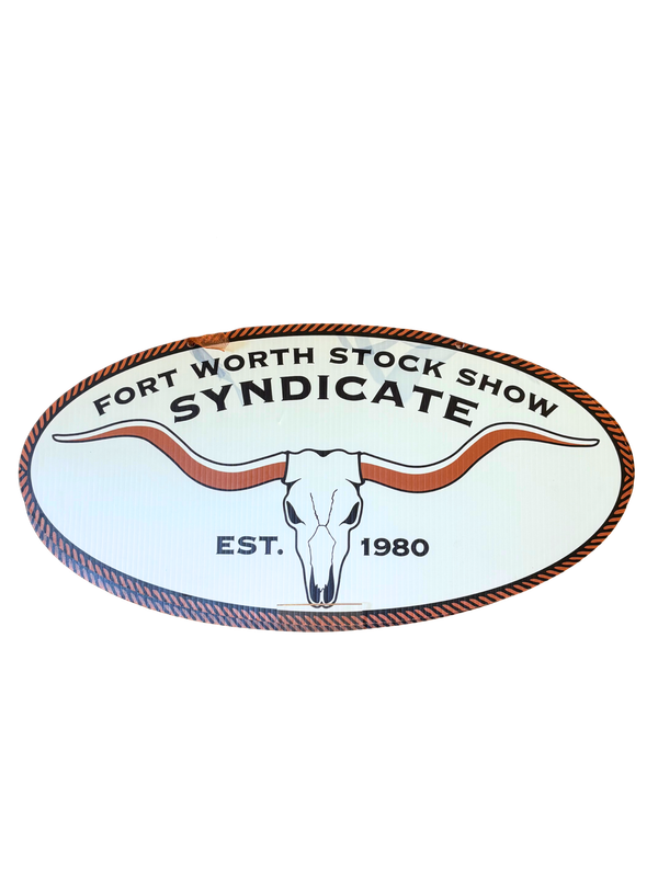 Syndicate Rodeo Sign
