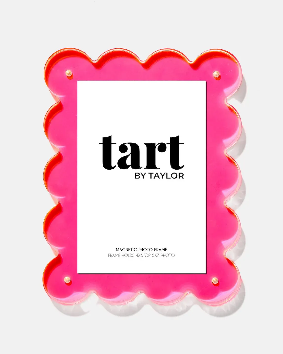 Neon Pink Acrylic Picture Frame